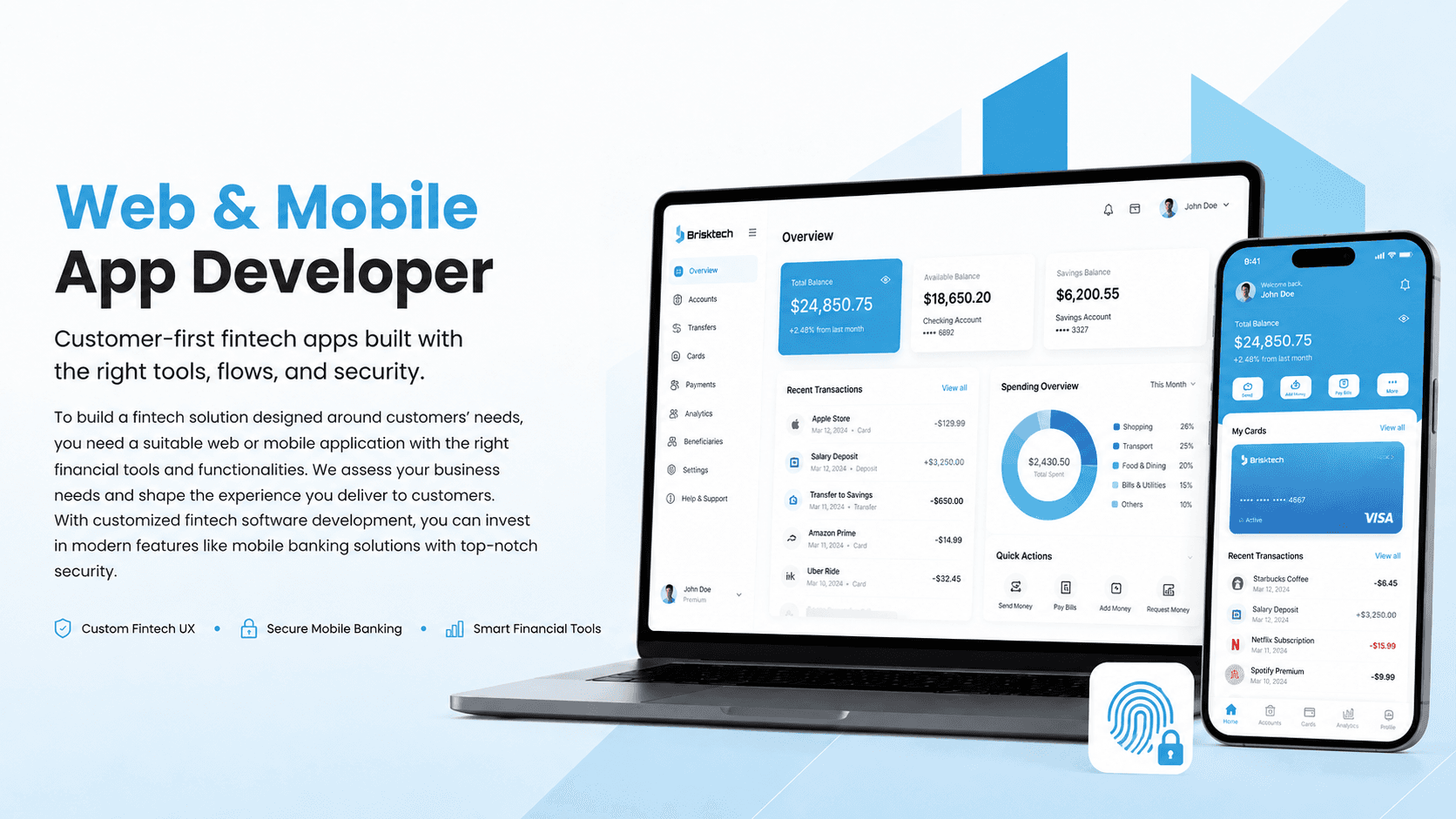 Web and mobile application development